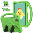 For Lenovo Tab M9 TB-310FU 2023 EVA Shockproof Tablet Case with Holder(Green) - 1