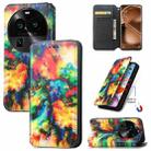 For OPPO Find X6 Pro CaseNeo Colorful Magnetic Leather Phone Case(Colorful Cloud) - 1