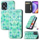 For Redmi Note 12 Turbo CaseNeo Colorful Magnetic Leather Phone Case(Emerald) - 1