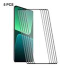 For Xiaomi 13 Pro / 13 Ultra 5pcs ENKAY Hat-Prince  3D Curved Full Glue Tempered Glass Film - 1