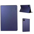 For Xiaomi Pad 6 / Pad 6 Pro ENKAY Leather Stand Smart Tablet Case(Dark Blue) - 1