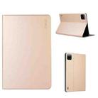 For Xiaomi Pad 6 / Pad 6 Pro ENKAY Leather Stand Smart Tablet Case(Golden) - 1