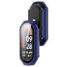 For Xiaomi Mi Band 8 ENKAY Hat-Prince Full Coverage PC Frame + Tempered Glass Film Watch Case(Blue) - 3