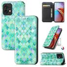 For For Motorola Moto X40 CaseNeo Colorful Magnetic Leather Phone Case(Emerald) - 1