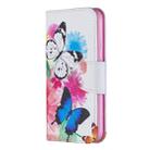 Colored Drawing Pattern Horizontal Flip Leather Case for Nokia 4.2,with Holder & Card Slots & Wallet(Two Butterflies) - 2