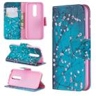 Colored Drawing Pattern Horizontal Flip Leather Case for Nokia 4.2,with Holder & Card Slots & Wallet(Plum Blossom) - 1