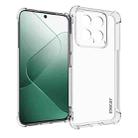 For Xiaomi 14 ENKAY Hat-Prince Transparent TPU Shockproof Phone Case - 1