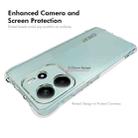 For Redmi Note 14 4G 163.25mm ENKAY Hat-Prince Transparent TPU Shockproof Phone Case - 3