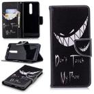 Colored Drawing Pattern Horizontal Flip Leather Case for Nokia 5.1,with Holder & Card Slots & Wallet(Smirk) - 1