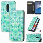 For Nokia C3 CaseNeo Colorful Magnetic Leather Phone Case(Emerald) - 1