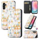 For Samsung Galaxy A24 4G CaseNeo Colorful Magnetic Leather Phone Case(Rhombus) - 1