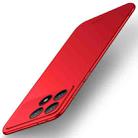 For Xiaomi Redmi K70E / Poco X6 Pro MOFI Micro-Frosted PC Ultra-thin Hard Phone Case(Red) - 1
