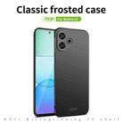 For Xiaomi Redmi 13 4G / 5G MOFI Micro-Frosted PC Ultra-thin Hard Phone Case(Black) - 3