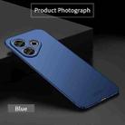 For Xiaomi Redmi 13 4G / 5G MOFI Micro-Frosted PC Ultra-thin Hard Phone Case(Blue) - 2