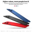 For Xiaomi Redmi Note 14 5G MOFI Micro-Frosted PC Ultra-thin Hard Phone Case(Blue) - 3
