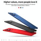 For Xiaomi Redmi Note 14 4G 163.25mm MOFI Micro-Frosted PC Ultra-thin Hard Phone Case(Blue) - 2