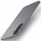 For Samsung Galaxy A34 5G MOFI Fandun Series Frosted PC Ultra-thin All-inclusive Phone Case(Gray) - 1