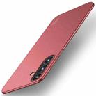 For Samsung Galaxy A35 5G MOFI Fandun Series Frosted PC Ultra-thin All-inclusive Phone Case(Red) - 1