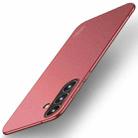 For Samsung Galaxy A55 5G MOFI Fandun Series Frosted PC Ultra-thin All-inclusive Phone Case(Red) - 1