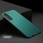 For Samsung Galaxy S24 FE 5G MOFI Fandun Series Frosted PC Ultra-thin All-inclusive Phone Case(Green) - 2