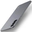 For Samsung Galaxy S25+ 5G MOFI Fandun Series Frosted PC Ultra-thin All-inclusive Phone Case(Gray) - 1