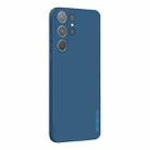 For Samsung Galaxy S24 Ultra 5G PINWUYO Sense Series Liquid Silicone TPU Phone Case(Blue) - 1