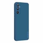 For Samsung Galaxy A35 5G PINWUYO Sense Series Liquid Silicone TPU Phone Case(Blue) - 1