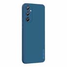 For Samsung Galaxy S24 FE 5G PINWUYO Sense Series Liquid Silicone TPU Phone Case(Blue) - 1