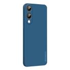 For Samsung Galaxy S25 Edge 5G PINWUYO Sense Series Liquid Silicone TPU Phone Case(Blue) - 1
