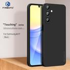For Samsung Galaxy A17 PINWUYO Sense Series Liquid Silicone TPU Phone Case(Black) - 2