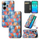 For Xiaomi 13 Ultra CaseNeo Colorful Magnetic Leather Phone Case(Rhombus Mandala) - 1