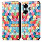 For Redmi 13 4G CaseNeo Colorful Magnetic Leather Phone Case(Magic Space) - 2