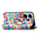 For Redmi 13 4G CaseNeo Colorful Magnetic Leather Phone Case(Magic Space) - 3