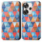 For Redmi Turbo 3 5G CaseNeo Colorful Magnetic Leather Phone Case(Rhombus Mandala) - 2