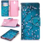 Colored Drawing Pattern Horizontal Flip Leather Case for Nokia 3.1,with Holder & Card Slots & Wallet(Plum Blossom) - 1