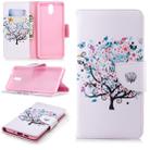 Colored Drawing Pattern Horizontal Flip Leather Case for Nokia 3.1,with Holder & Card Slots & Wallet(Tree) - 1