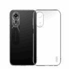 For OPPO A58 4G MOFI Ming Series Transparent Ultra-thin TPU Phone Case(Transparent) - 1