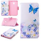 Colored Drawing Pattern Horizontal Flip Leather Case for Nokia2.1,with Holder & Card Slots & Wallet(Butterfly Love) - 1