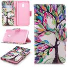 Colored Drawing Pattern Horizontal Flip Leather Case for Nokia2.1,with Holder & Card Slots & Wallet(Tree of Life) - 1