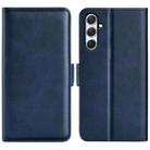 For Samsung Galaxy A54 5G  Dual-side Magnetic Buckle Leather Phone Case(Dark Blue) - 1
