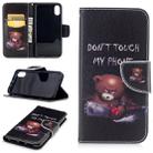 Colored Drawing Pattern Horizontal Flip Leather Case for Nokia 6.1,with Holder & Card Slots & Wallet(Bear) - 1