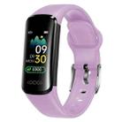 TK30 0.96 inch Color Screen Smart Watch,Support Heart Rate / Blood Pressure / Blood Oxygen / Blood Glucose Monitoring(Purple) - 1