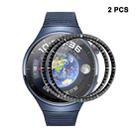 2pcs For Huawei Watch 4 Pro ENKAY 3D Full Coverage Soft PC Edge + PMMA HD Screen Protector Film - 1