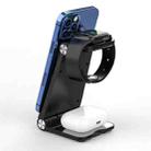 T8  QI Certified Fast Charging Station 3 in 1 Foldable Design Charging Dock - 2