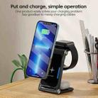 T8  QI Certified Fast Charging Station 3 in 1 Foldable Design Charging Dock - 6