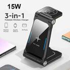T8  QI Certified Fast Charging Station 3 in 1 Foldable Design Charging Dock - 7