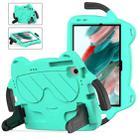 For Sumsung Galaxy Tab A8 10.5 2021 Ice Baby EVA Shockproof Hard PC Tablet Case(Mint Green+Black) - 1