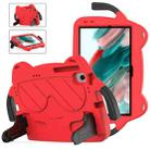 For Sumsung Galaxy Tab A8 10.5 2021 Ice Baby EVA Shockproof Hard PC Tablet Case(Red+Black) - 1