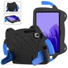 For Sumsung Galaxy Tab A7 10.4 2020 Ice Baby EVA Shockproof Hard PC Tablet Case(Black+Blue) - 1