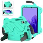 For Sumsung Galaxy Tab A7 10.4 2020 Ice Baby EVA Shockproof Hard PC Tablet Case(Mint Green+Black) - 1